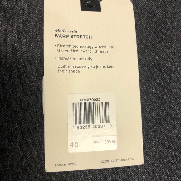 New Levi’s Travis Barker Style CAMO Black/CAMO SLIM Jeans Lo-Ball Men’s Jeans - Picture 11 of 14